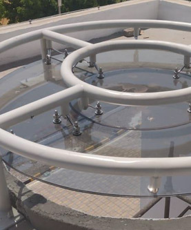 Philips India, Chakan - Skylight with spider