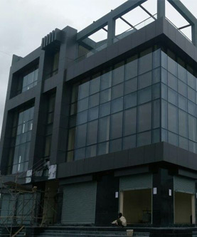 Site @Dhayari - Aluminium Composite Panel (ACP)